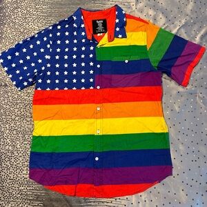 Rainbow Flag Shirt M
